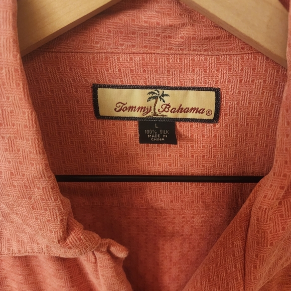 Tommy Bahama 100% Silk Hawaiian Hula Dancers Button-down Shirt Mens Large - Picture 4 of 7